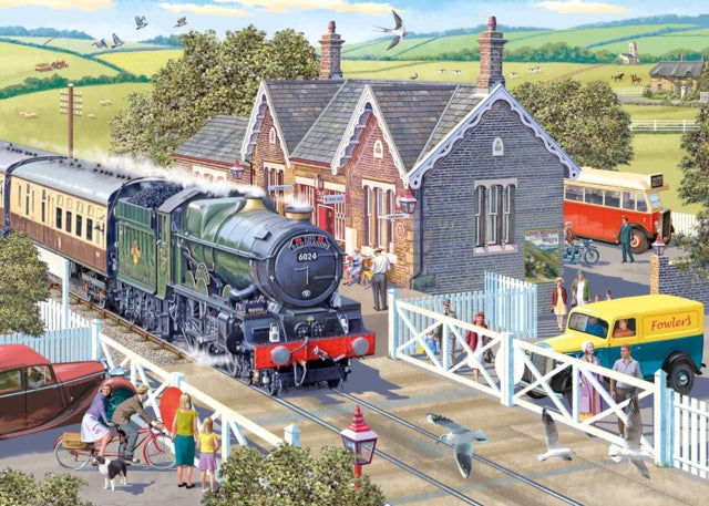 Book cover of: Jigsaw 1000 Piece - Village Station (L)