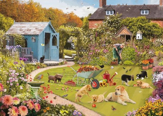 Book cover of: Jigsaw 1000 Piece - Fun In The Garden (L)
