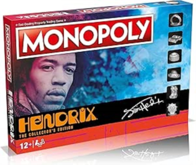 Book cover of: Jimi Hendrix Monopoly