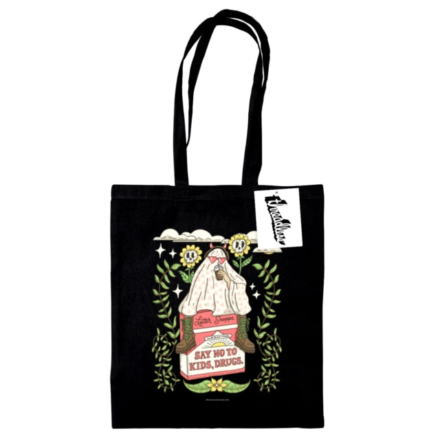 Book cover of: Letter Shoppe (Say No To Kids, Drugs) Black Tote Bag