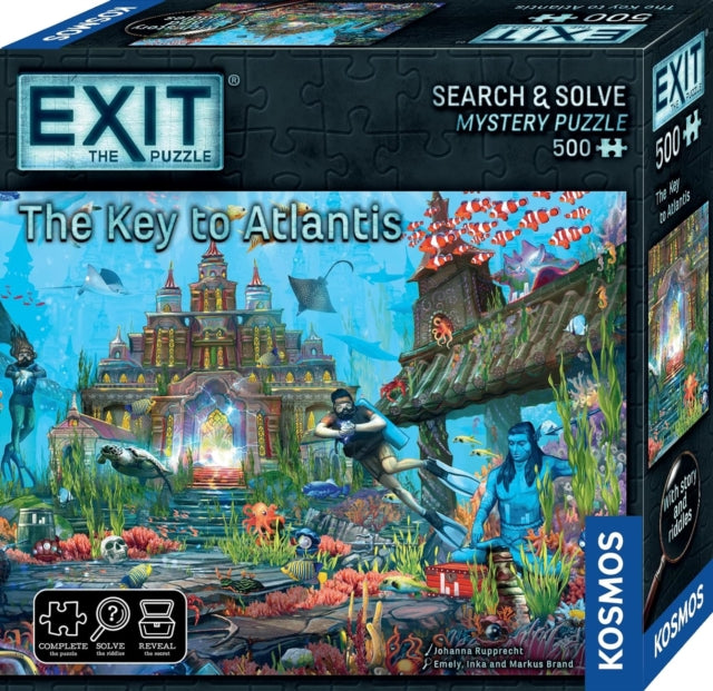 Book cover of: EXIT: Puzzle - The Key to Atlantis