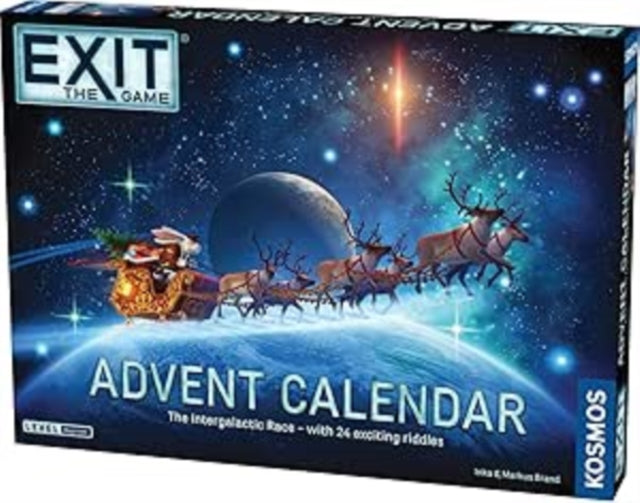 Book cover of: EXIT: Advent Calendar - The Intergalactic Race