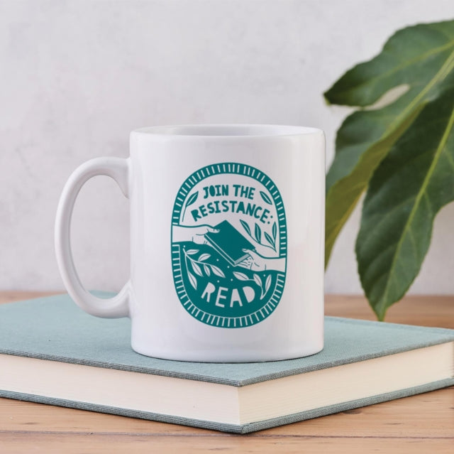 Book cover of: Join the Resistance. Read. - Literary Mug
