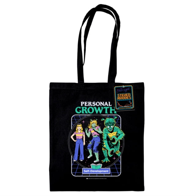 Book cover of: Steven Rhodes (Personal Growth) Black Tote Bag
