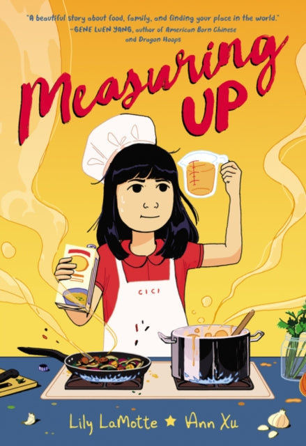 Book cover of: Measuring Up. By: Lily LaMotte
