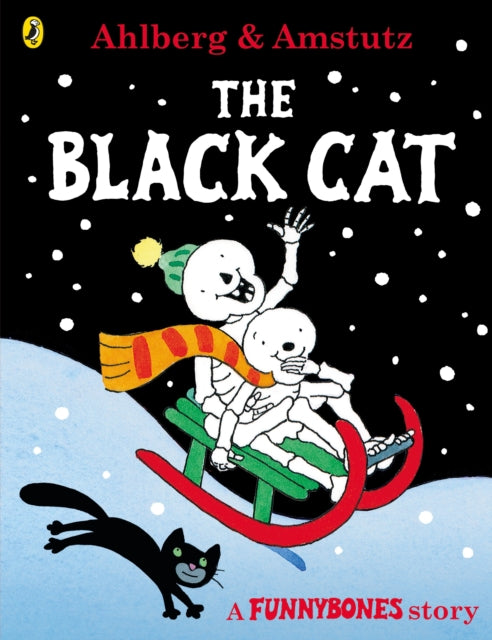 Book cover of: Funnybones: The Black Cat. By: Allan Ahlberg