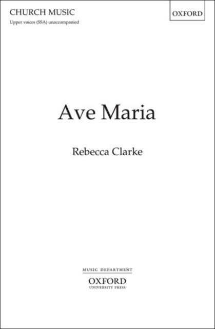 Book cover of: Ave Maria. By: Rebecca Clarke