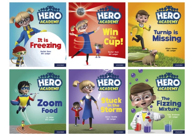 Book cover of: Hero Academy: Oxford Level 3, Yellow Book Band: Mixed pack. By: Bill Ledger