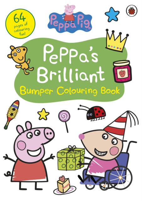 Book cover of: Peppa Pig: Peppa's Brilliant Bumper Colouring Book. By: Peppa Pig