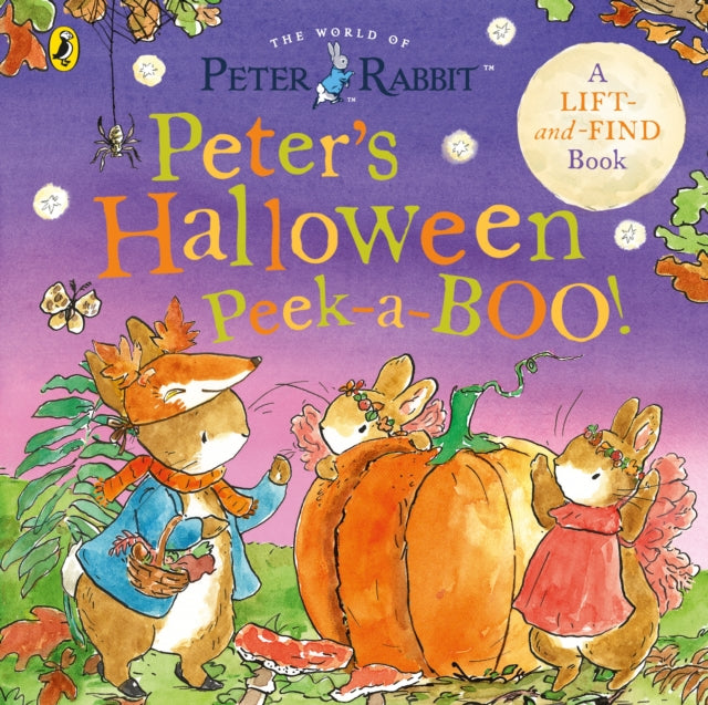 Book cover of: Peter Rabbit: Peter's Halloween Peek-a-BOO!