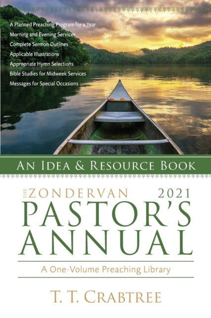Book cover of: Zondervan 2021 Pastor's Annual. By: T. T. Crabtree