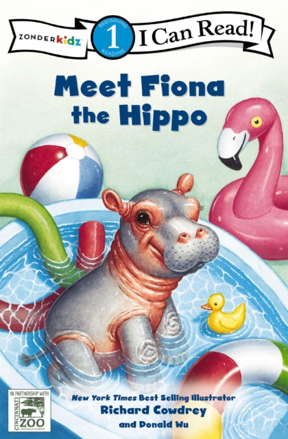 Book cover of: Meet Fiona the Hippo. By: Richard Cowdrey