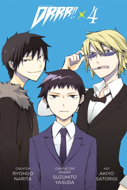 Book cover of: Durarara!!: Vol. 4 (Manga). By: 成田良悟