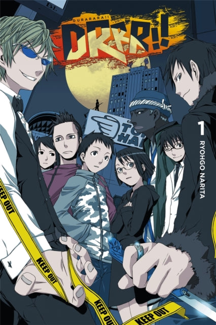 Book cover of: Durarara!!, Vol. 1 (Novel). By: 成田良悟