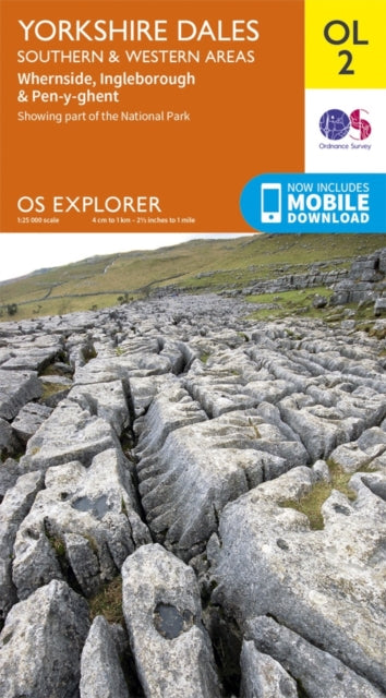 Book cover of: Yorkshire Dales South & Western. By: Ordnance Survey