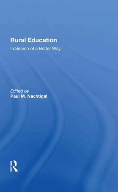 Book cover of: Rural Education