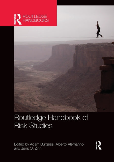 Book cover of: Routledge Handbook of Risk Studies. By: Adam Burgess
