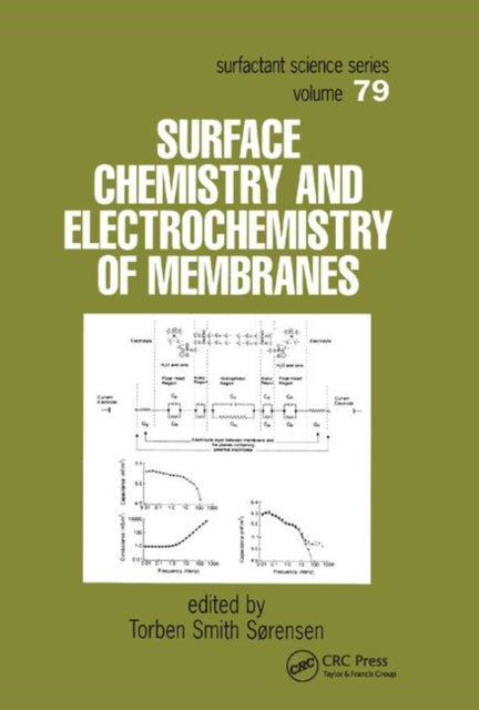 Book cover of: Surface Chemistry and Electrochemistry of Membranes. By: T. S. Sørensen
