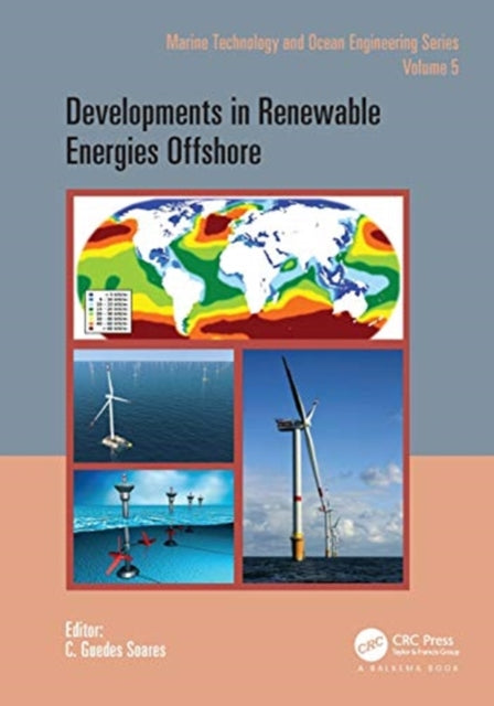 Book cover of: Developments in Renewable Energies Offshore. By: C. Guedes Soares