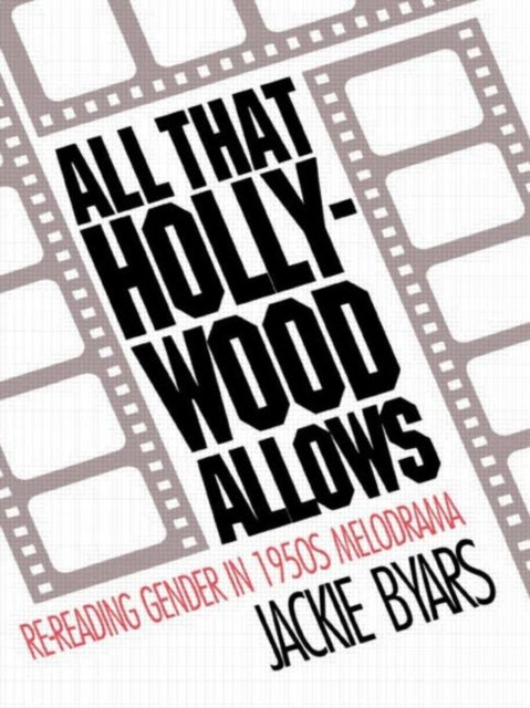 Book cover of: All that Hollywood Allows. By: Jackie Byars