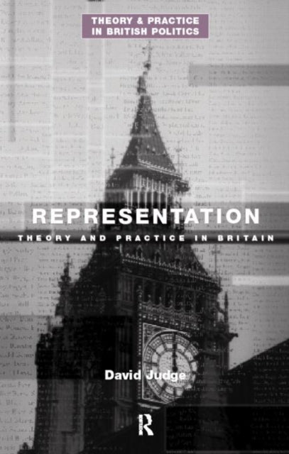 Book cover of: Representation. By: David Judge