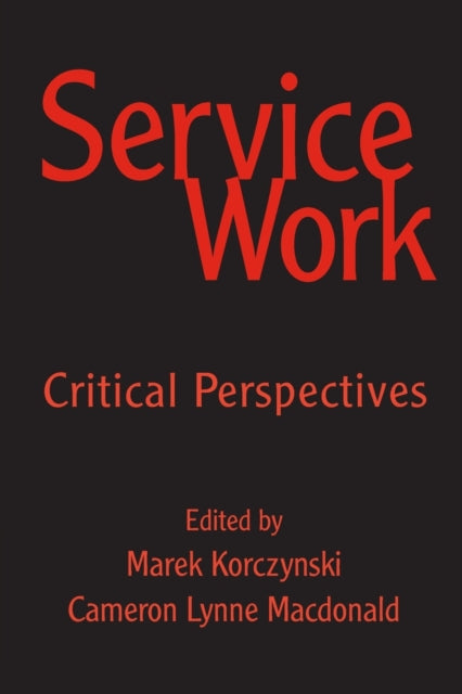 Book cover of: Service Work. By: C. Macdonald