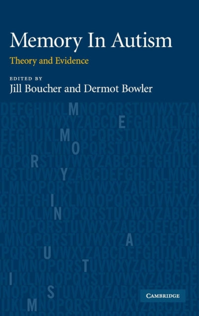 Book cover of: Memory In Autism