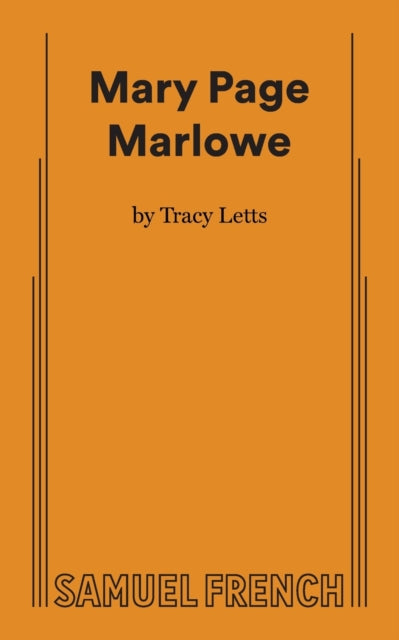 Book cover of: Mary Page Marlowe. By: Tracy Letts
