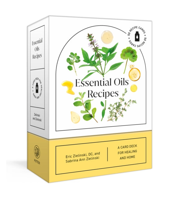 Book cover of: Essential Oils Recipes. By: Eric Zielinski