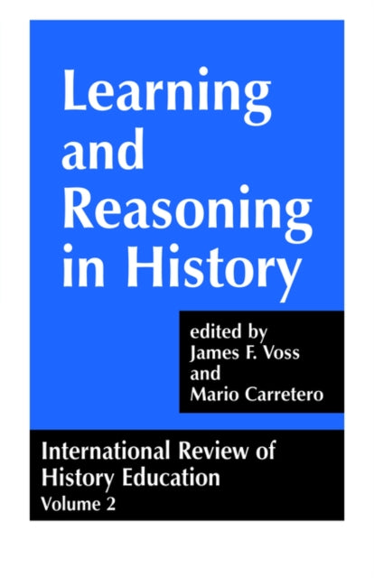 Book cover of: International Review of History Education. By: James F. Voss