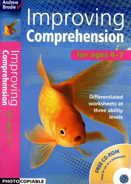 Book cover of: Improving Comprehension 6-7. By: Andrew Brodie
