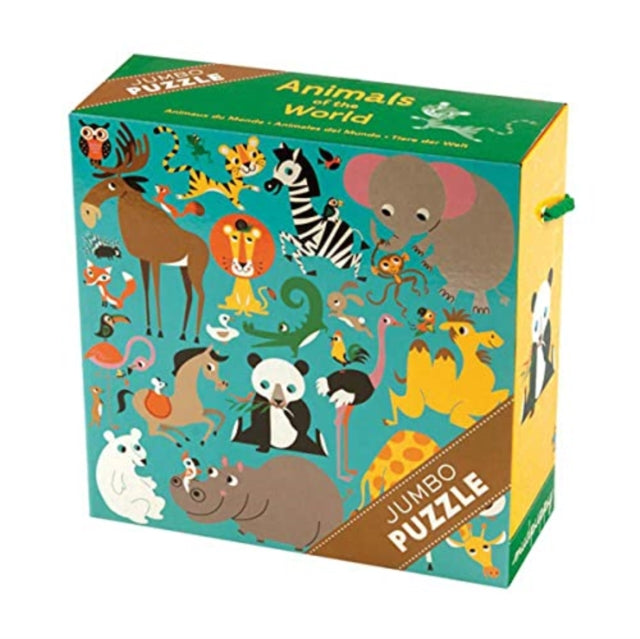 Book cover of: Animals of the World Jumbo Puzzle