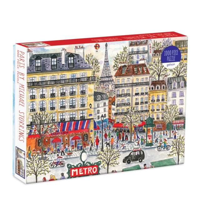 Book cover of: Michael Storrings Paris 1000 Piece Puzzle. By: Galison