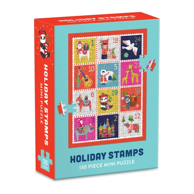 Book cover of: Holiday Stamps Mini Puzzle