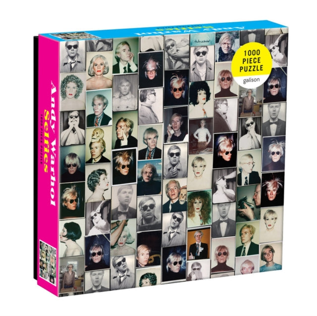 Book cover of: Andy Warhol Selfies 1000 Piece Puzzle