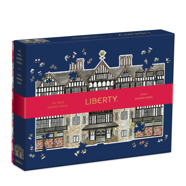 Book cover of: Liberty Tudor Building 750 Piece Shaped Puzzle