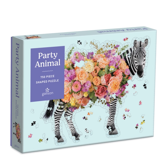 Book cover of: Party Animal 750 Piece Shaped Puzzle
