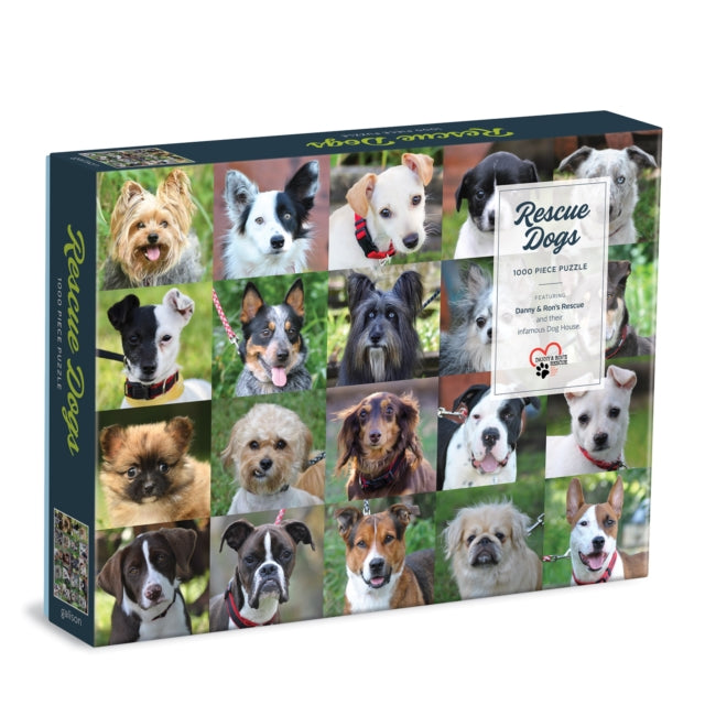 Book cover of: Rescue Dogs 1000 Piece Puzzle