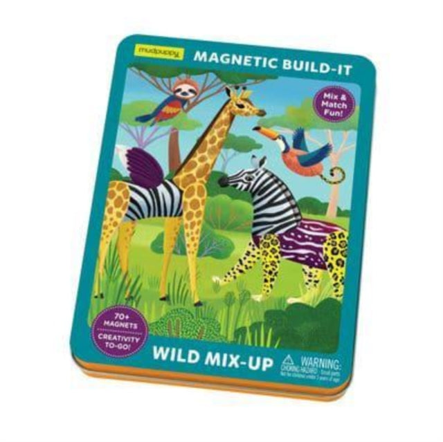 Book cover of: Wild Mix-Up Magnetic Build-It