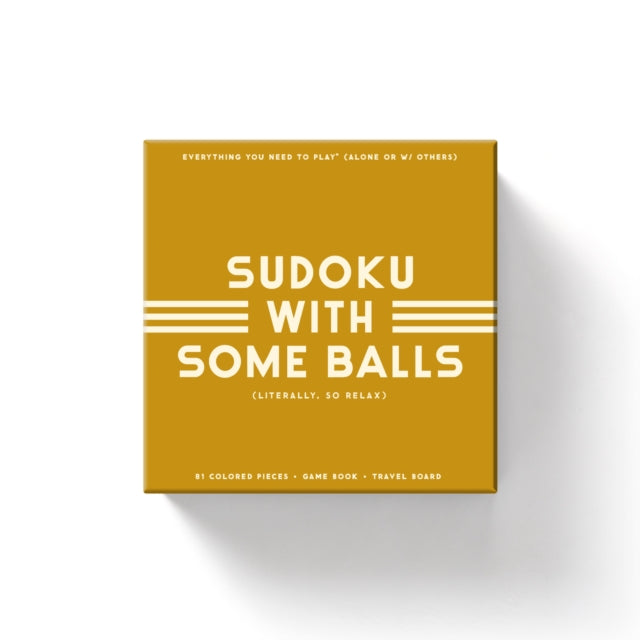 Book cover of: Sudoku With Some Balls Sudoku Game Set