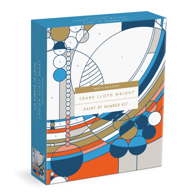 Book cover of: Frank Lloyd Wright March Balloons Paint By Number Kit