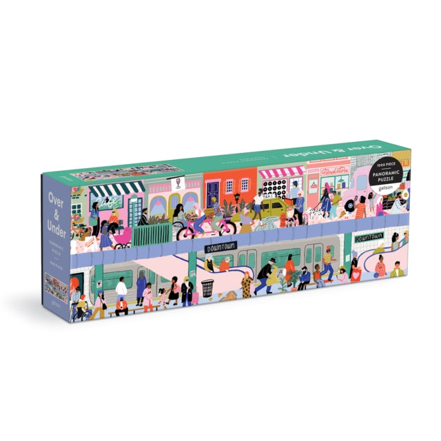 Book cover of: Over & Under 1000 Piece Panoramic Puzzle