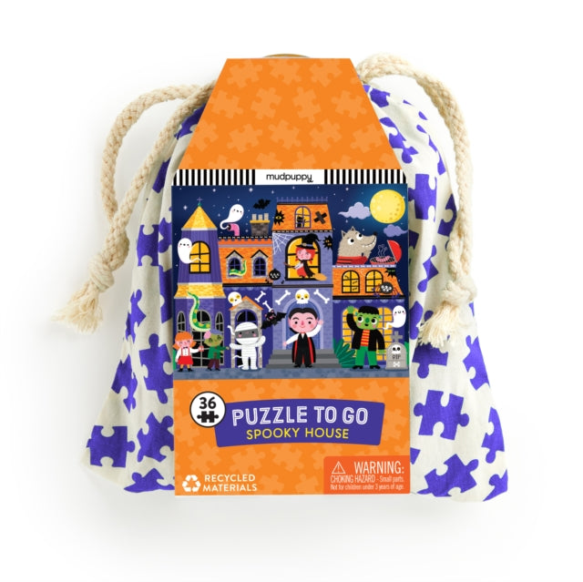 Book cover of: Spooky House 36 Piece Puzzle to Go