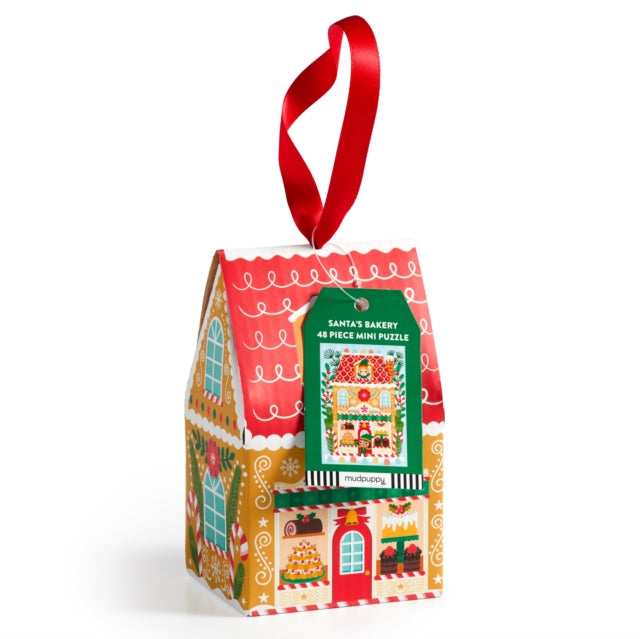 Book cover of: Santa's Bakery 48 Piece Mini Puzzle Ornament