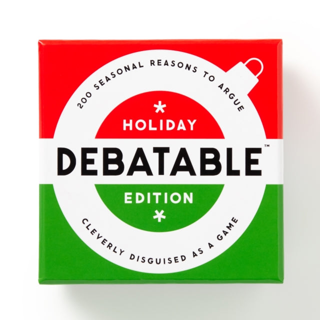 Book cover of: Debatable Holiday Edition Social Game