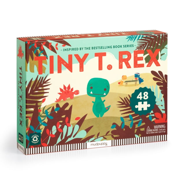 Book cover of: Tiny T.Rex 48 Piece Puzzle