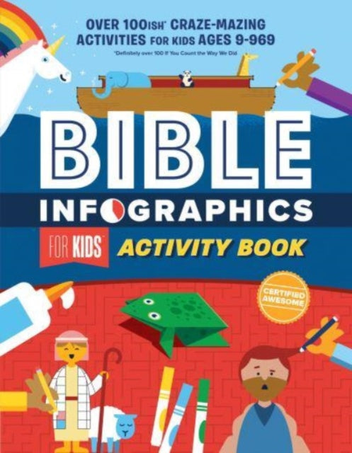 Book cover of: Bible Infographics for Kids Activity Book