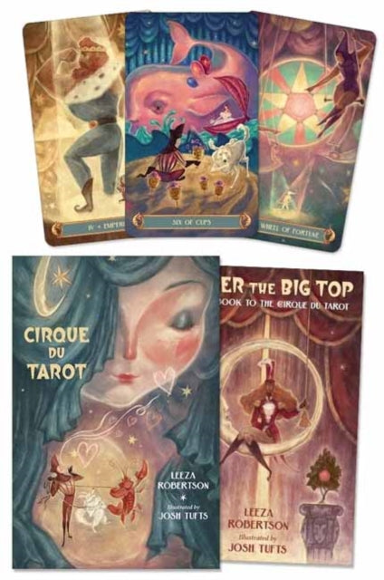 Book cover of: Cirque du Tarot. By: Leeza Robertson