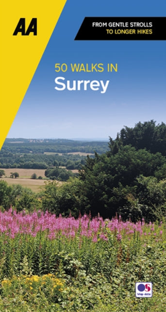 Book cover of: 50 Walks in Surrey. By: A. A. Publishing