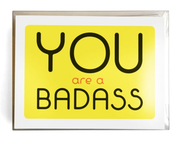 Book cover of: You Are a Badass® Notecards. By: Jen Sincero